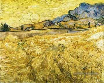La faucheuse Vincent van Gogh Peinture à l'huile